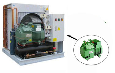 Low-Noise Condensing Unit with Bitzer Compressor FNS series